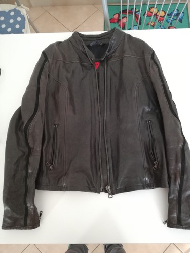 Giubbotto moto pelle - da,