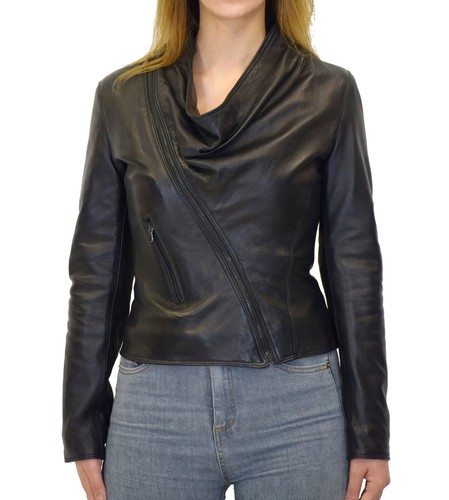 Women genuine leather black - women's,