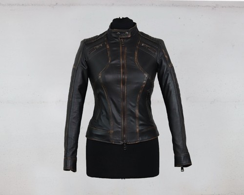 Womens leather jacket - jacket,