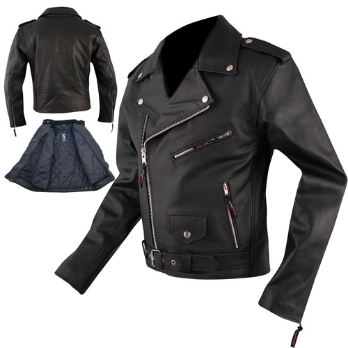 Custom moto pelle giubbotto - custom,