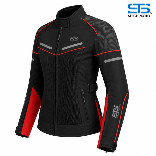Giubbotto moto tessuto da - in,