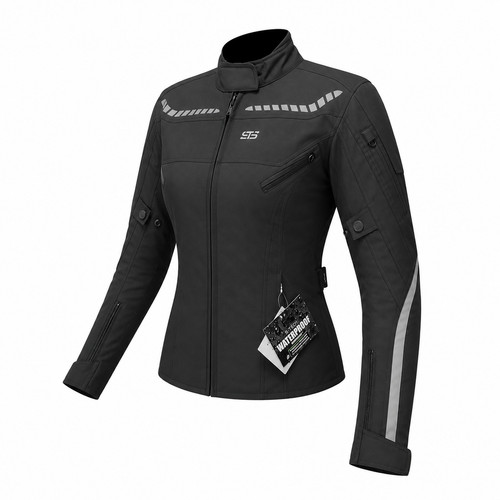 Giubbotto moto tessuto - giubbotto, in