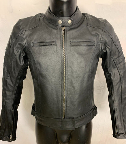 Giubbotto pelle moto l - in,