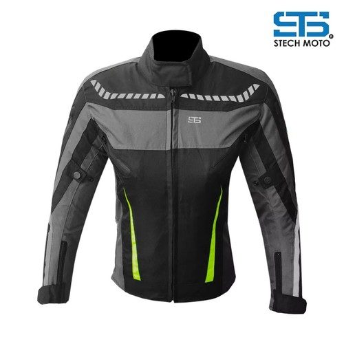 Giubbotto moto tessuto da - ,